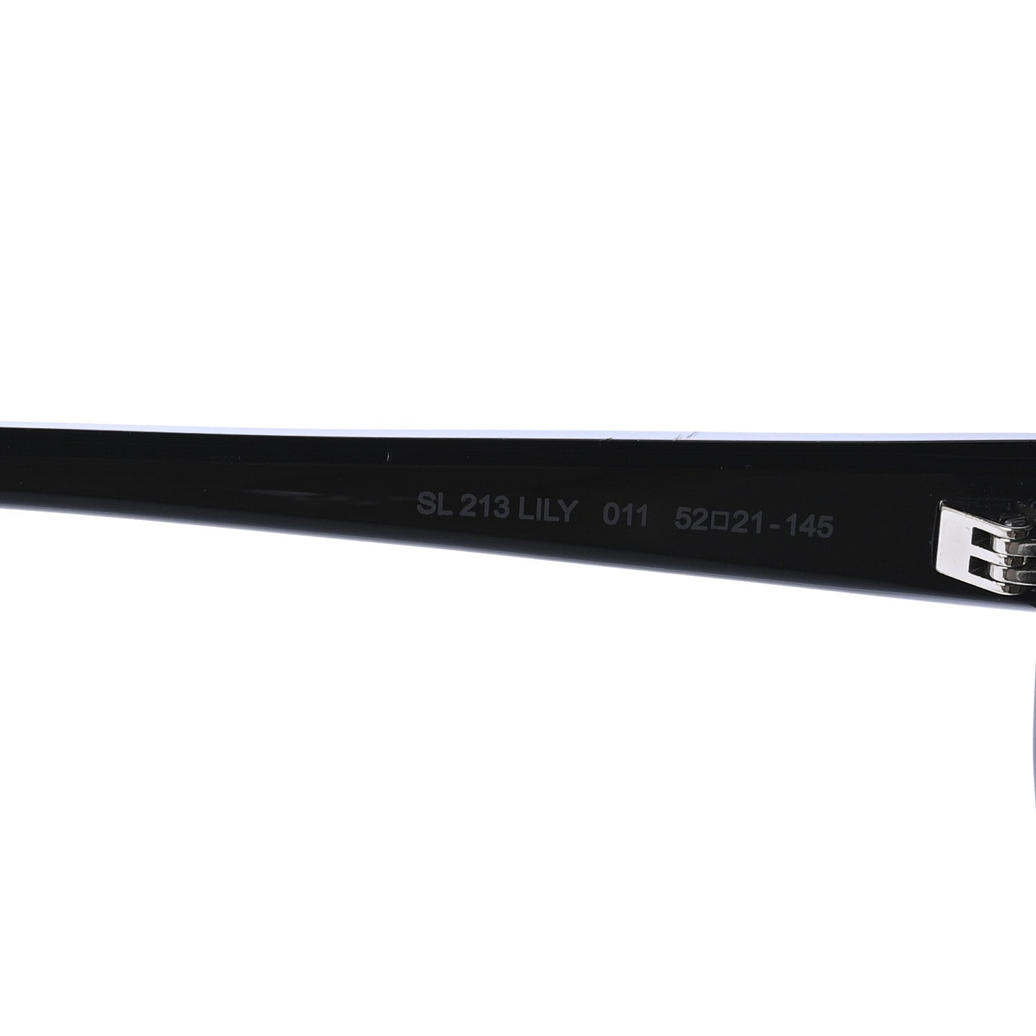 Saint Laurent Acetate New Wave Tiger Lily SL213 Cat Eye Sunglasses Black 5 of 9