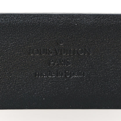 Louis Vuitton Calfskin 35mm Faces Belt 90 36 Black 4 of 7