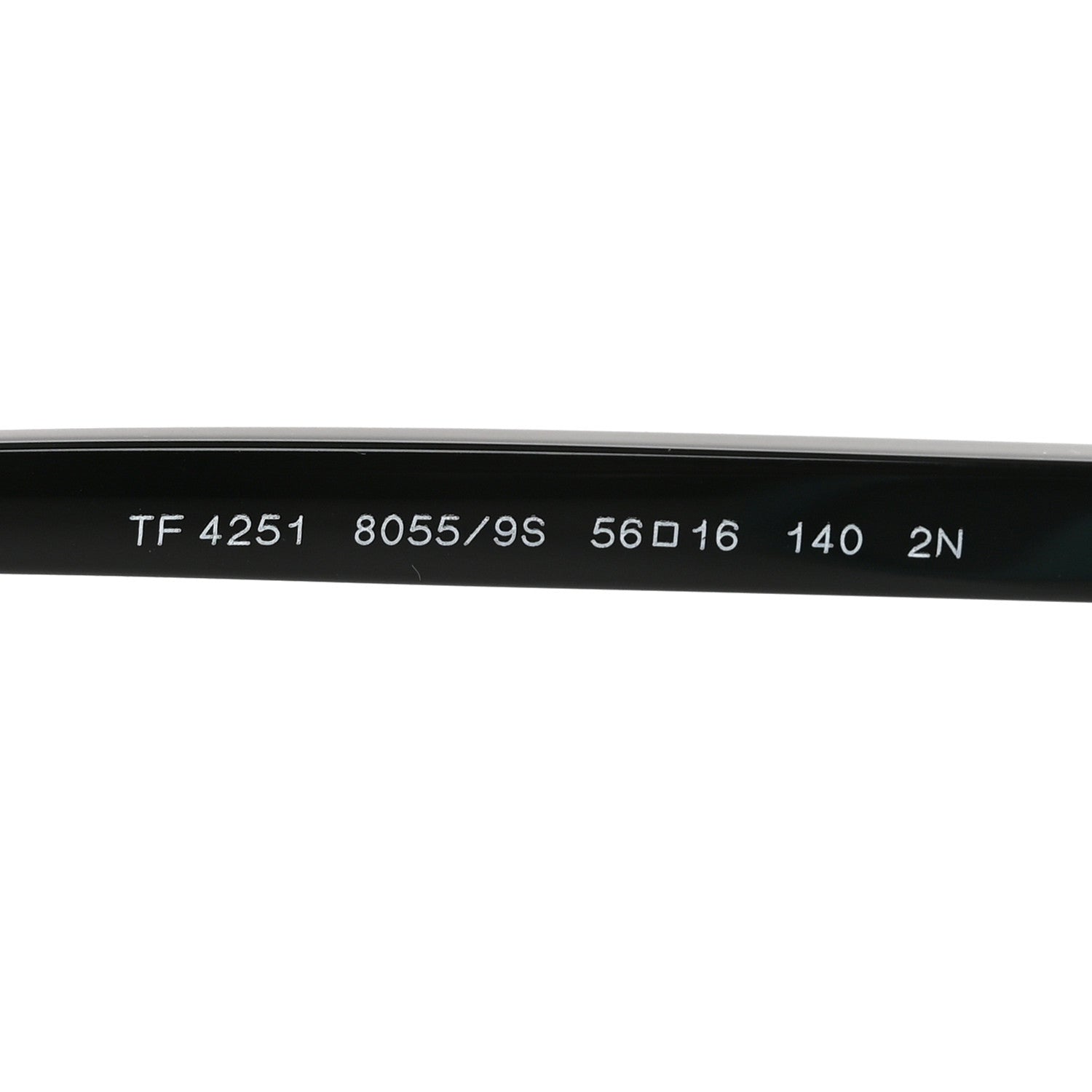 Tiffany Acetate Metal Cat Eye Sunglasses TF4251 Black Blue 6 of 7