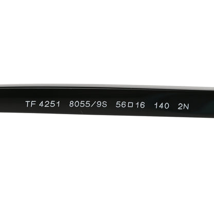 Tiffany Acetate Metal Cat Eye Sunglasses TF4251 Black Blue 6 of 7