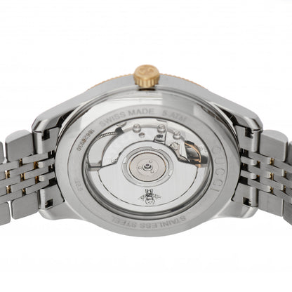 Gucci Stainless Steel 40mm G-Timeless Two Tone Charm Automatic Watch 4 of 4