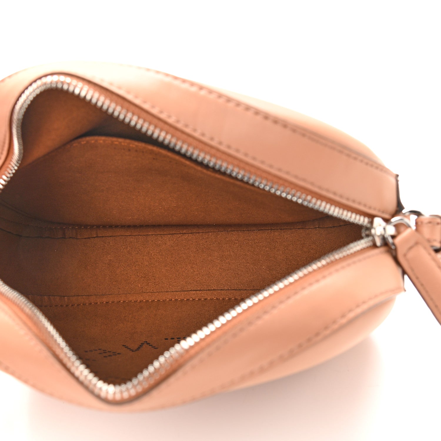 Stella McCartney Eco Alter Nappa Perforated Logo Mini Bag Brown 5 of 8