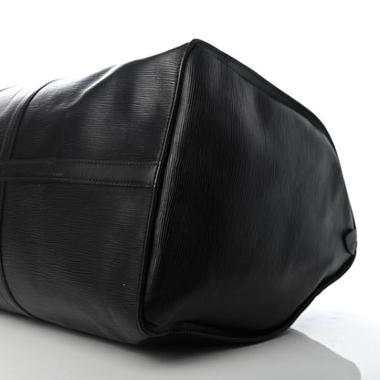 Louis Vuitton Epi Keepall 60 Black 8 of 9