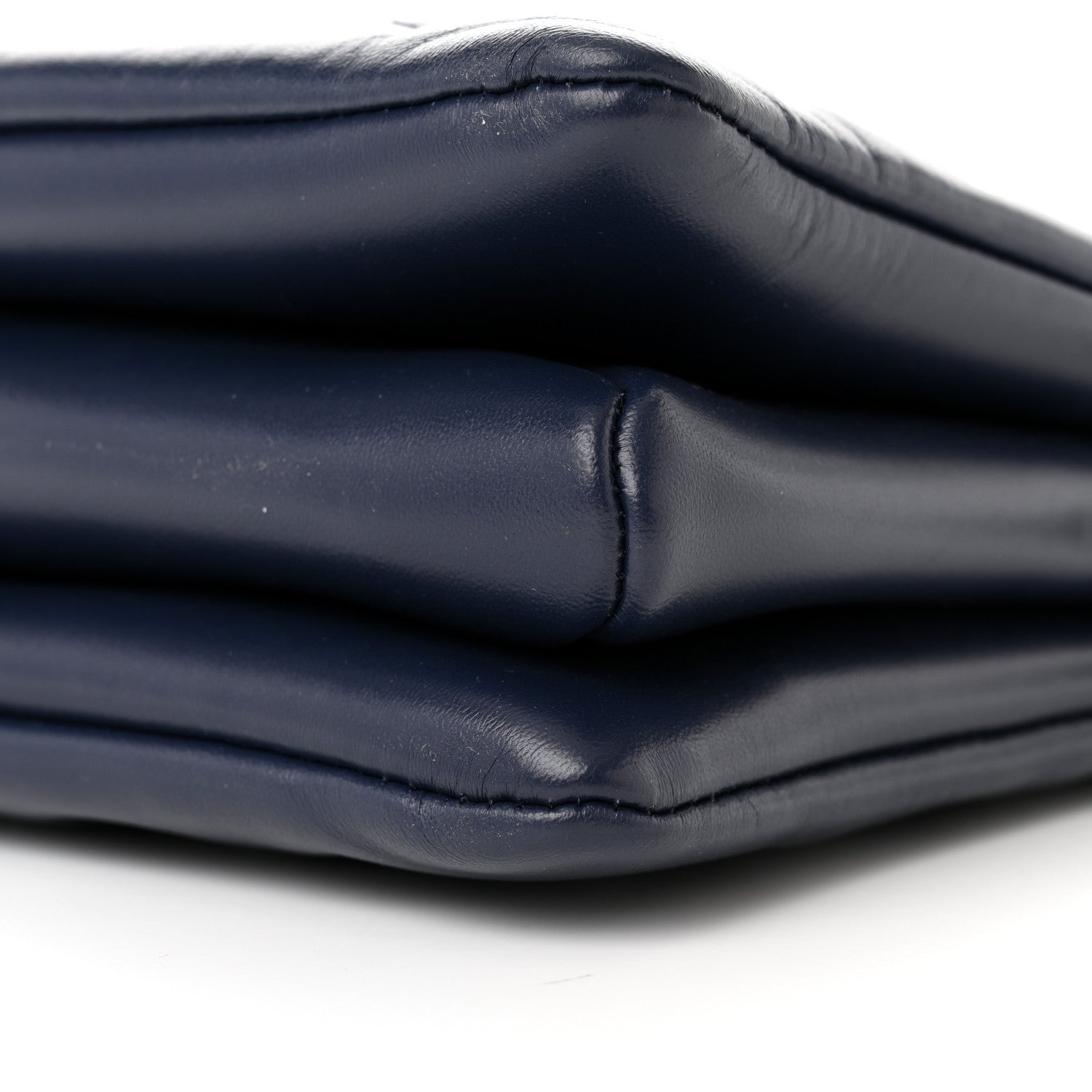 Louis Vuitton Lambskin Embossed Monogram Coussin PM Navy 9 of 9