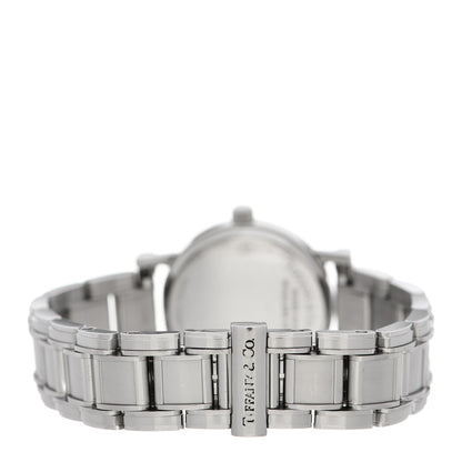 Tiffany Stainless Steel 25mm Atlas Quartz Watch Black 3 of 6