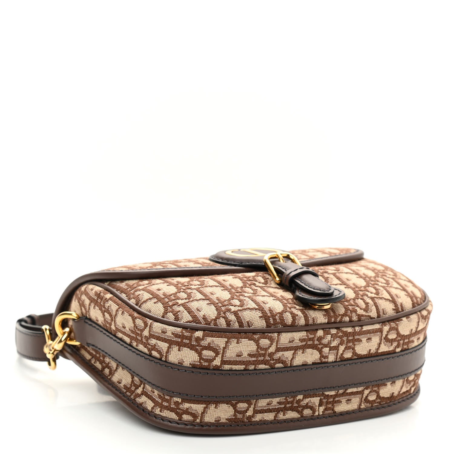 Christian Dior Oblique Medium Bobby Flap Brown 4 of 9