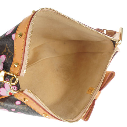 Louis Vuitton Monogram Cherry Blossom Pochette Accessories Brown 6 of 7