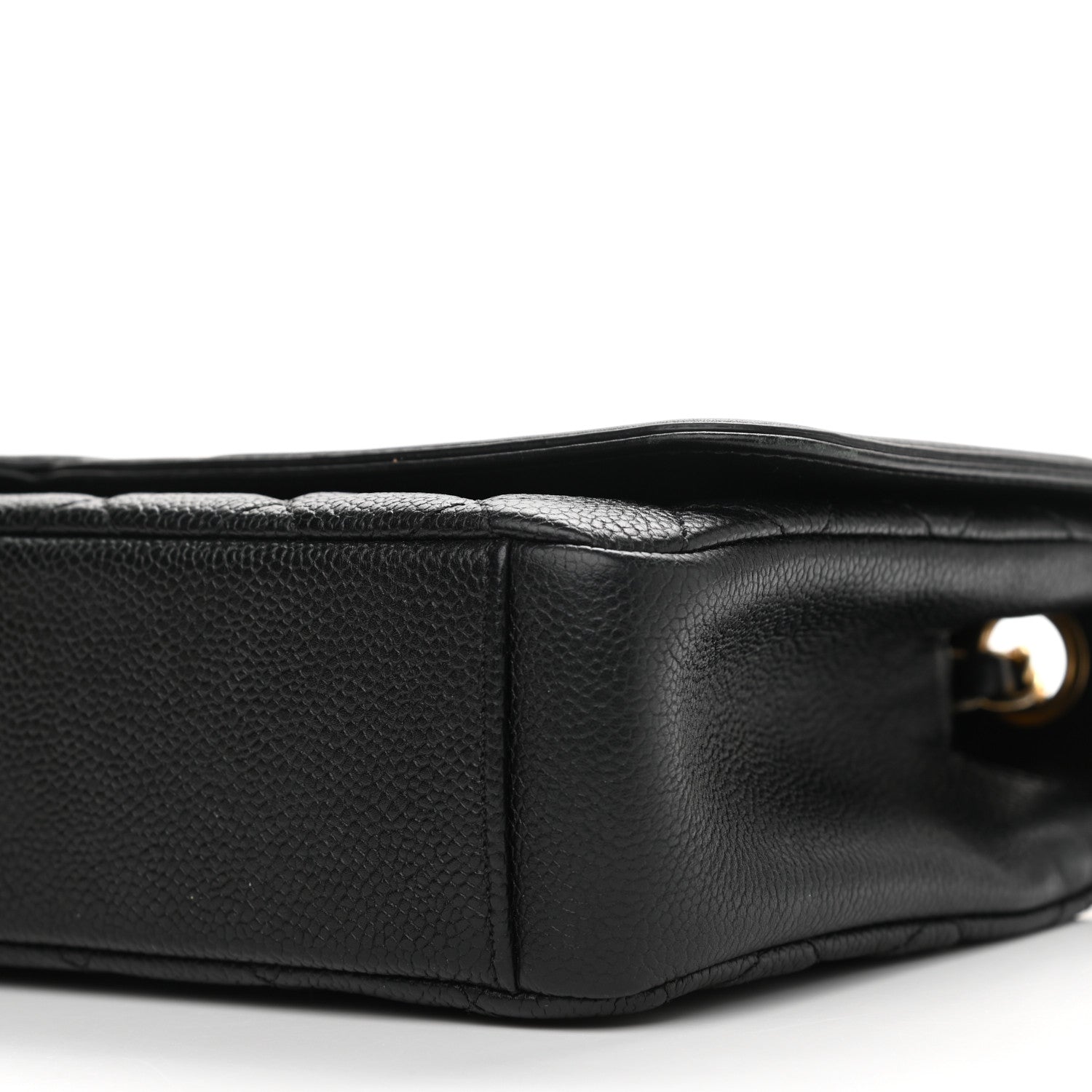 Chanel Caviar Quilted Medium CC Filigree Flap Black 10 of 12