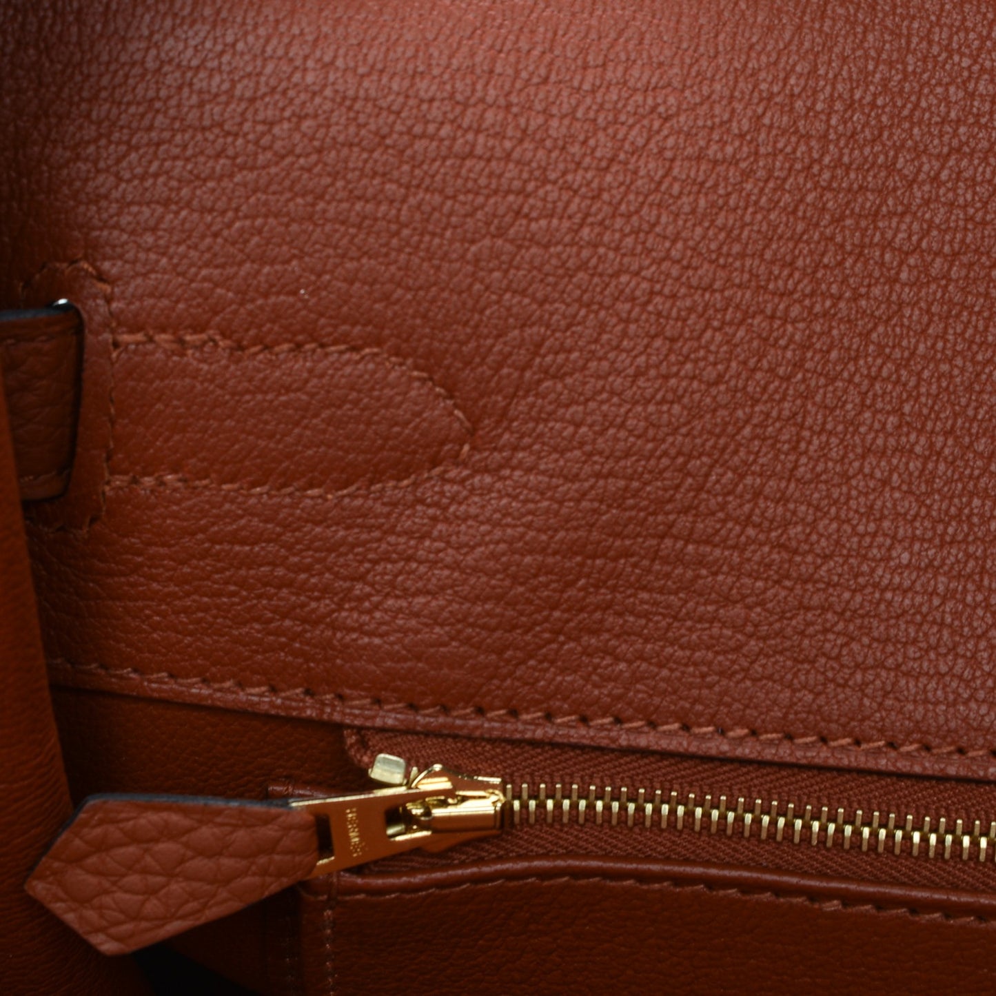 Togo Birkin 35 Cuivre