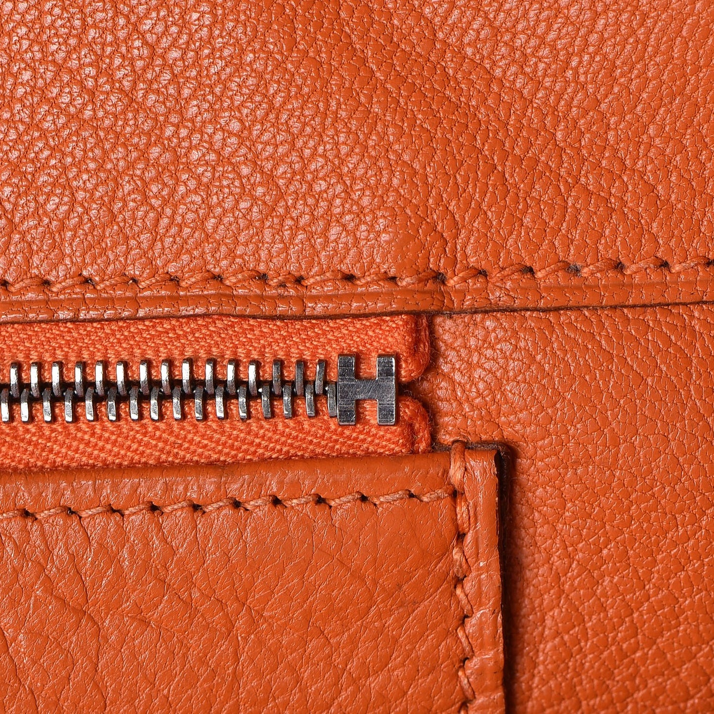 Togo Birkin 35 Orange