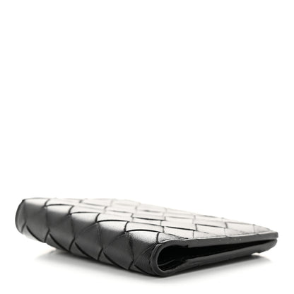 Bottega Veneta Nappa Intrecciato Bifold Zip Wallet Black 4 of 8