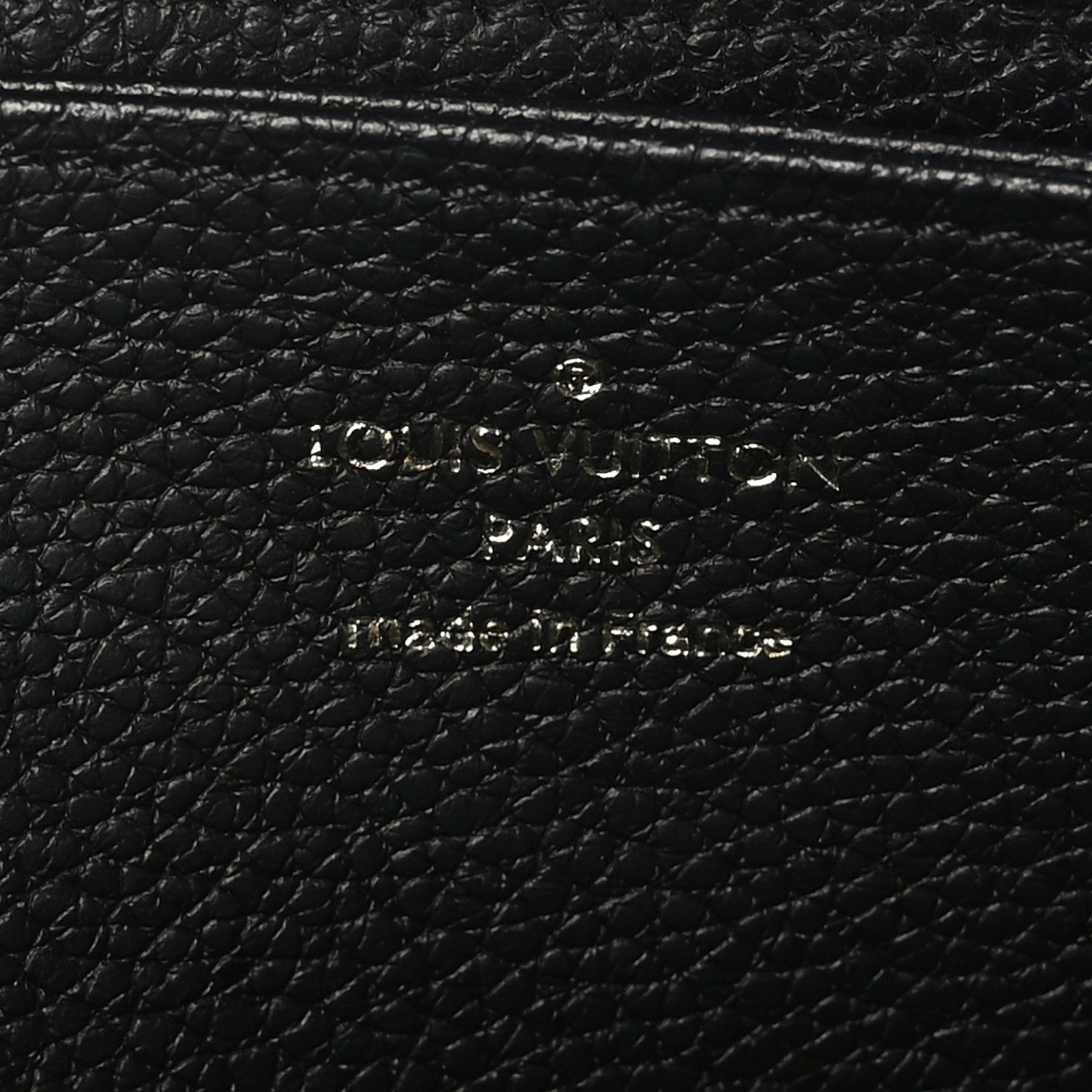 Louis Vuitton Empreinte Monogram Giant Zippy Wallet Black Beige 7 of 7