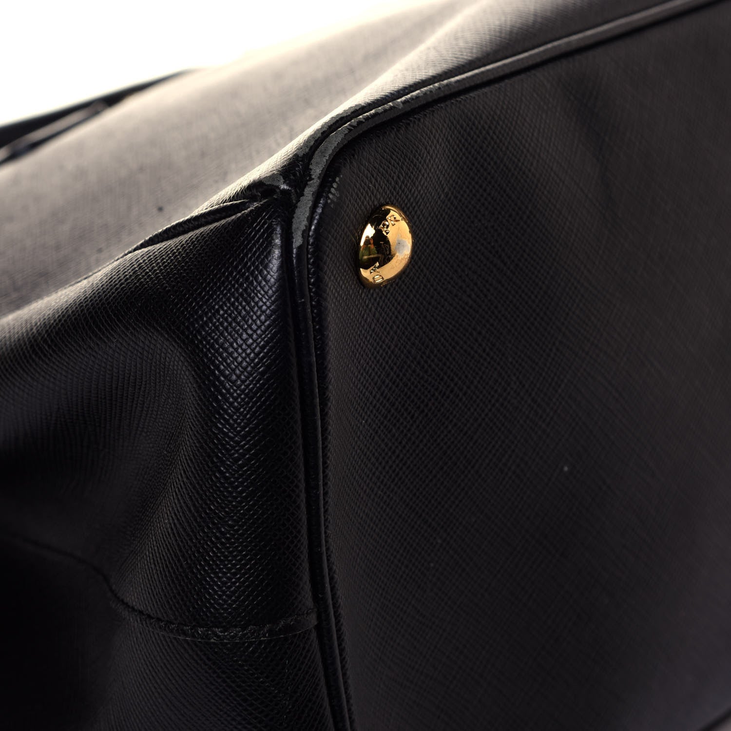 Prada Saffiano Medium Galleria Double Zip Tote Black 8 of 11