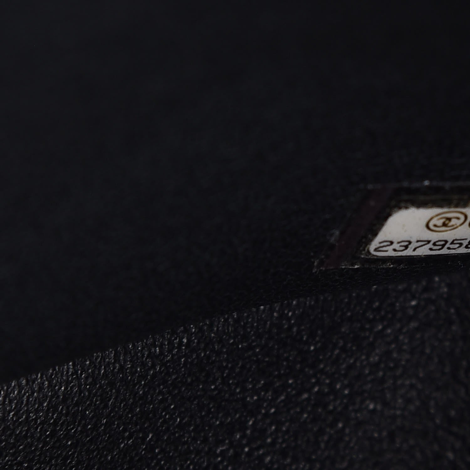 Chanel Crumpled Calfskin Quilted Jumbo Double Flap So Black 6 of 8