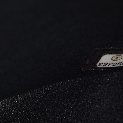 Chanel Crumpled Calfskin Quilted Jumbo Double Flap So Black 6 of 8