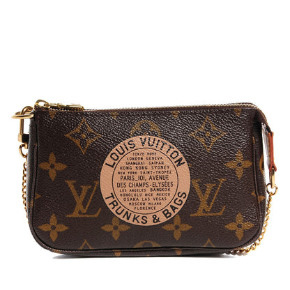 Louis Vuitton Monogram Complice Trunks and Bags Mini Pochette Accessories Beige 1 of 7