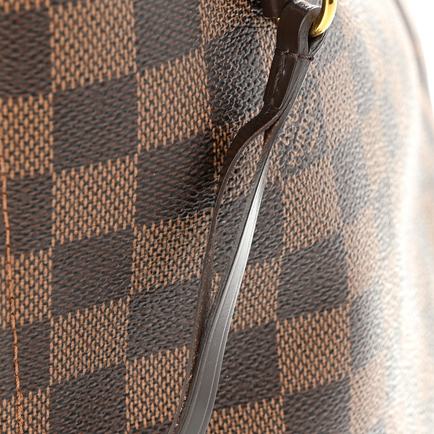 Louis Vuitton Damier Ebene Neo Neverfull MM Rose Ballerine 15 of 16