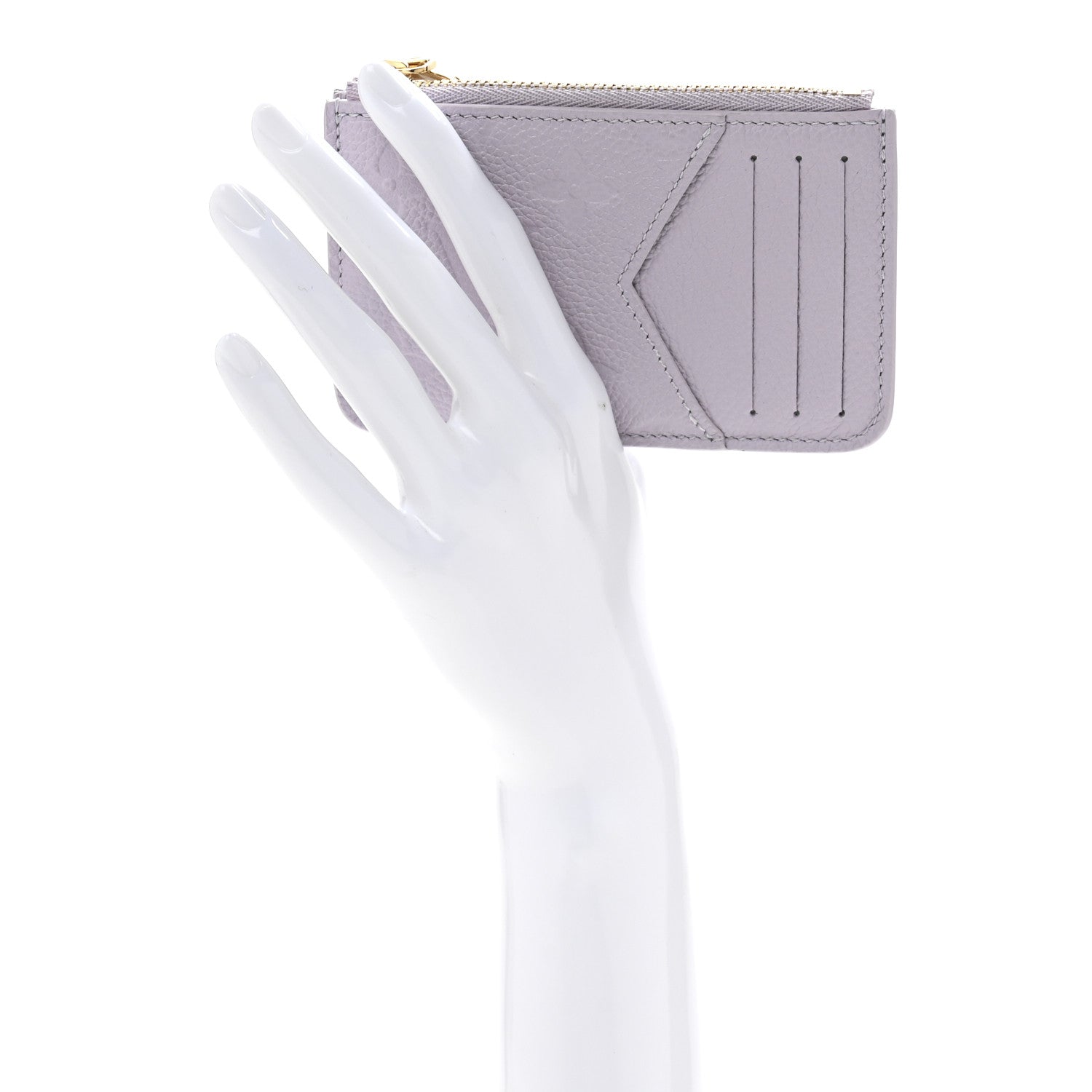 Louis Vuitton Empreinte Monogram Zipped Romy Card Holder Misty 2 of 7