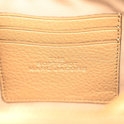 Marc Jacobs Pearlized Supple Natural Grain Calfskin The Softshot 21 Bag Gold 7 of 11