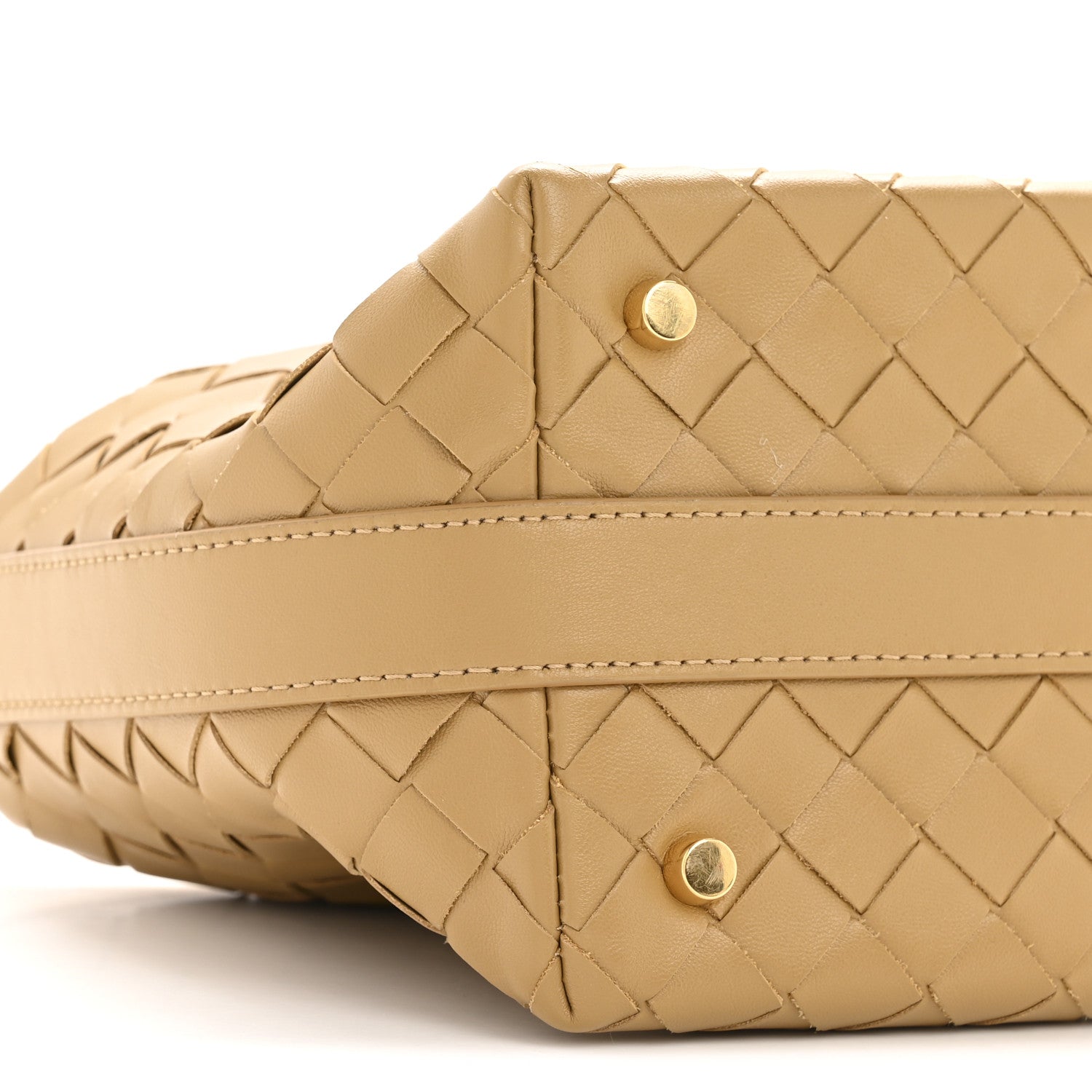 Bottega Veneta Calfskin Nappa Intrecciato Candy Wallace Dark Praline 9 of 12