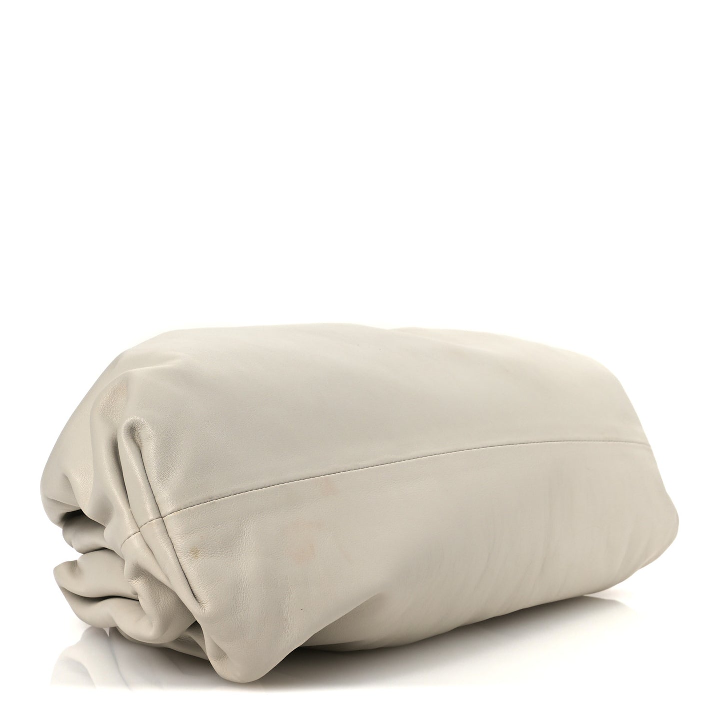 Smooth Butter Calf The Pouch Oversized Clutch Plaster