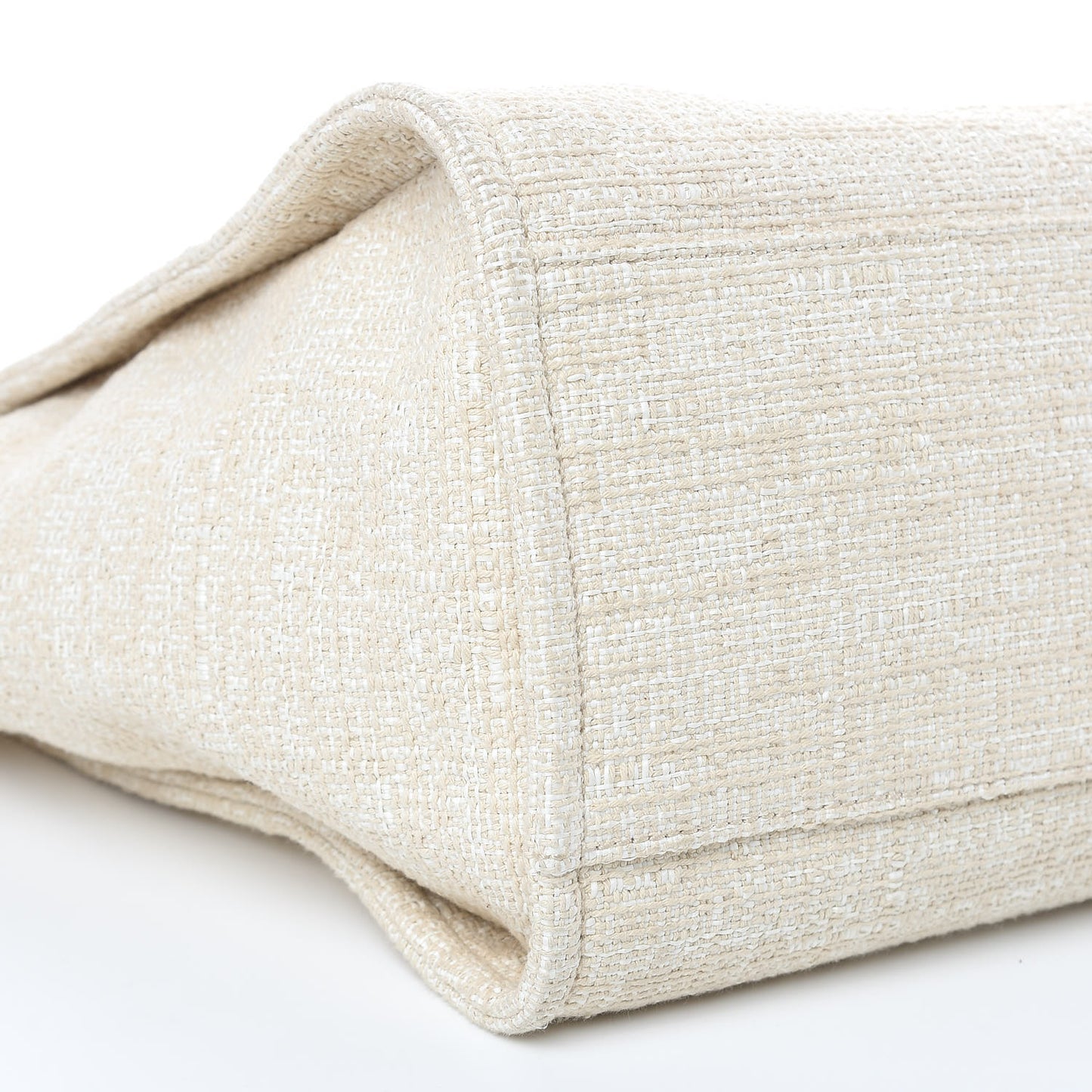 Canvas Large Deauville Tote Light Beige