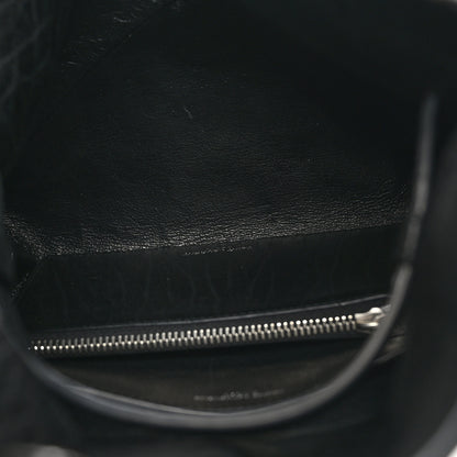 Saint Laurent Lambskin Cassandre Envelope Messenger Black 4 of 10