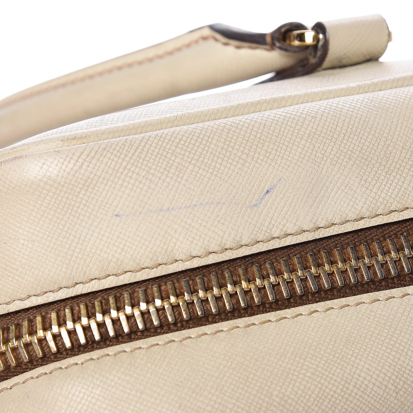 Saffiano Lux Tote Bowler Talco
