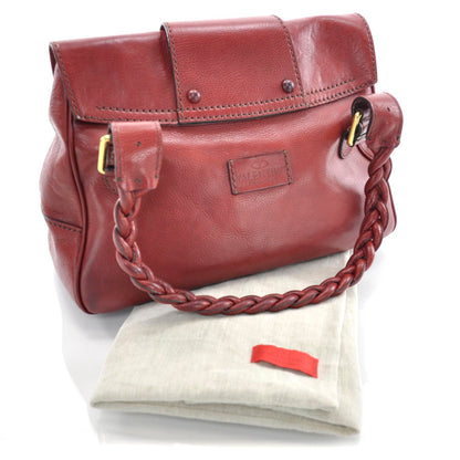 Valentino Garavani Leather Large Histoire Red 3 of 10
