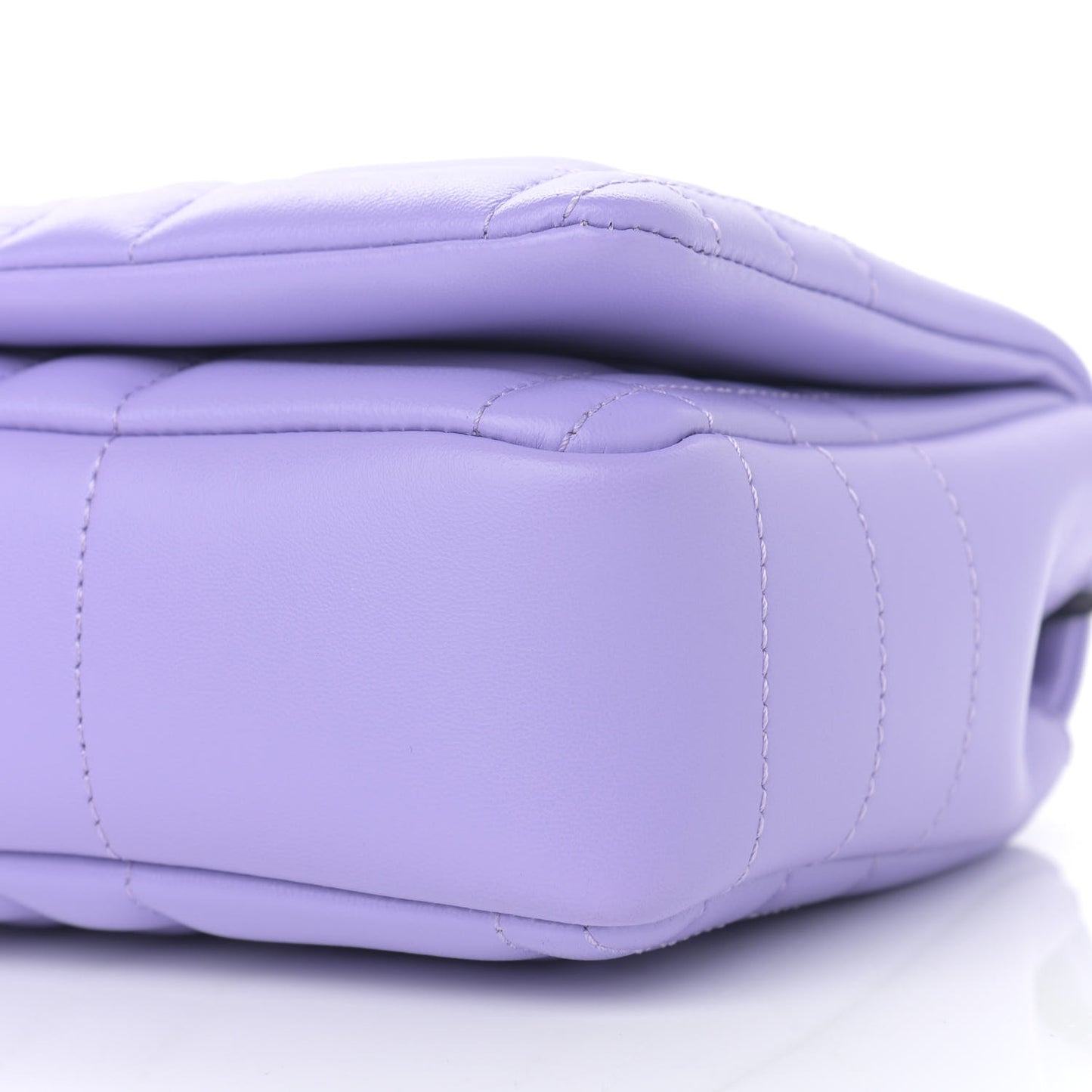 Lambskin Quilted Small Lola Bag Soft Violet