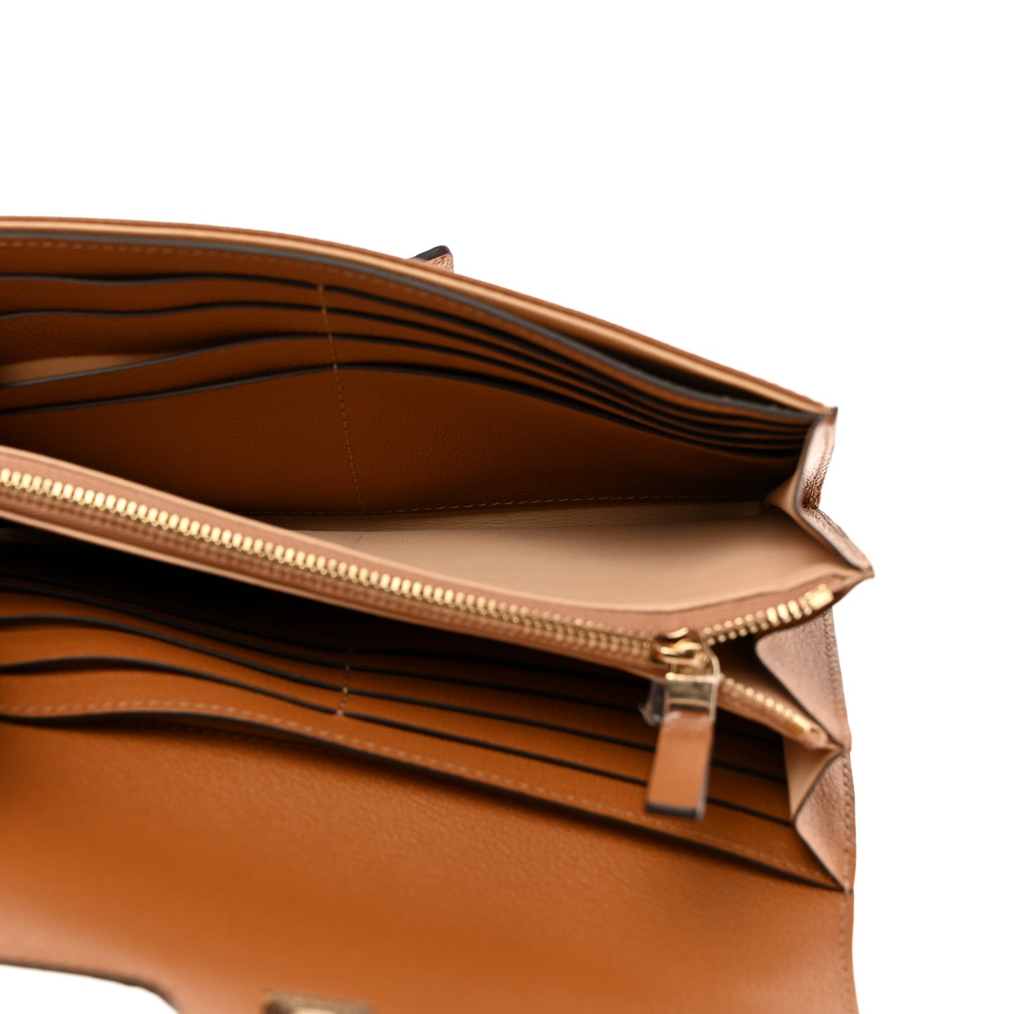 Grained Calfskin Simplissime Wallet Vegetal