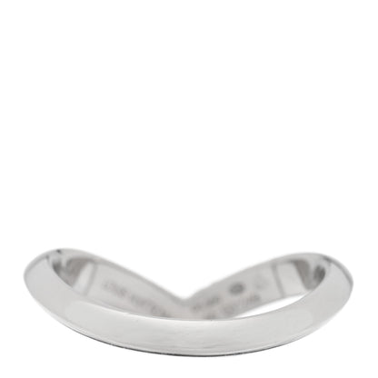 Louis Vuitton Platiunm Diamond V Pave Ring 50 5.5 3 of 5