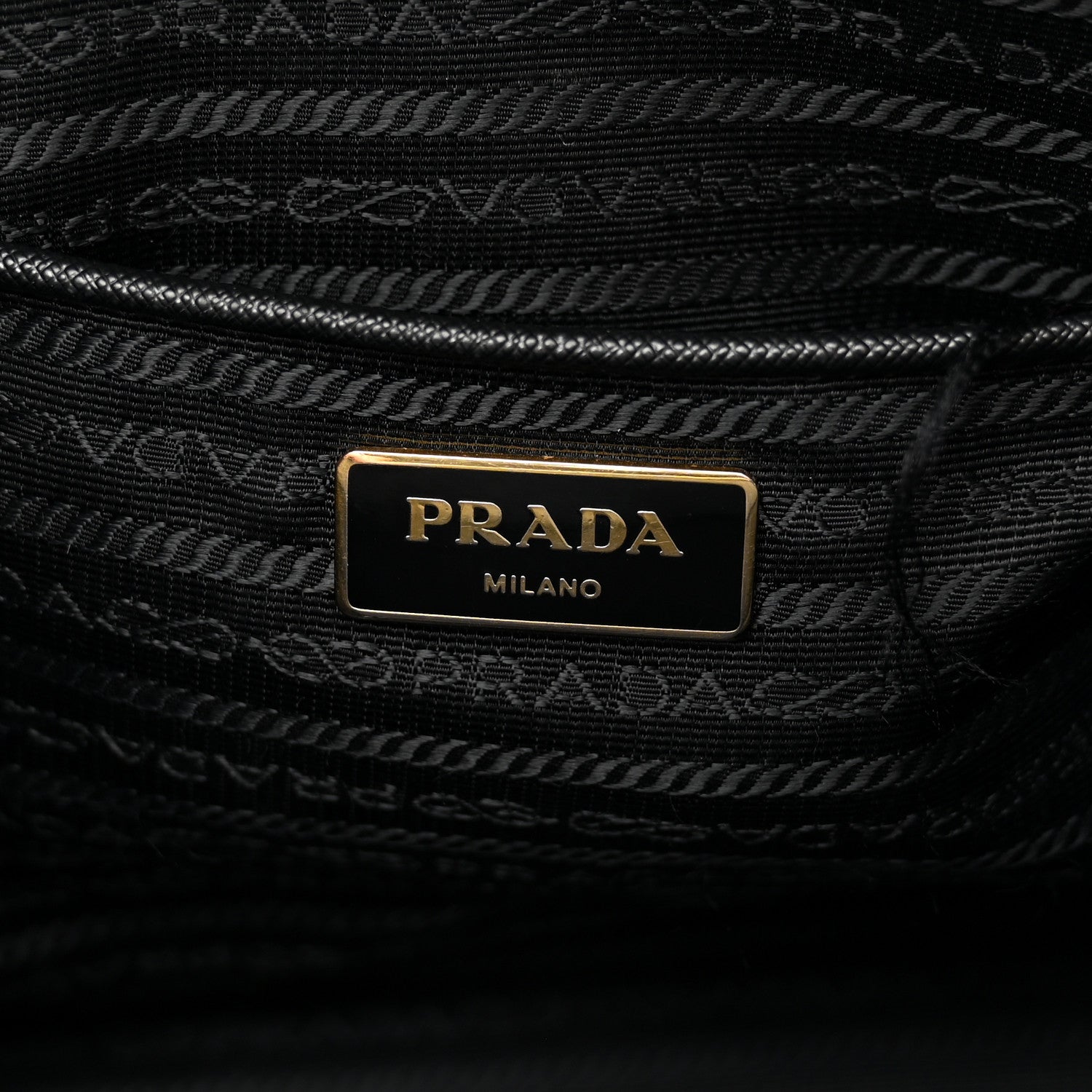 Prada Saffiano Lux Medium Double Zip Tote Black 7 of 21