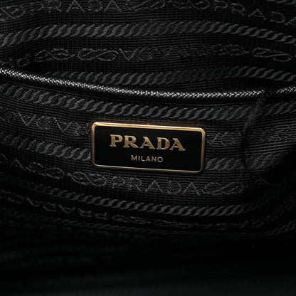 Prada Saffiano Lux Medium Double Zip Tote Black 7 of 21