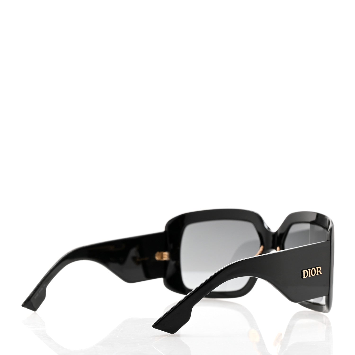Christian Dior Acetate DiorSo Light 2 Shield Sunglasses Black 4 of 8