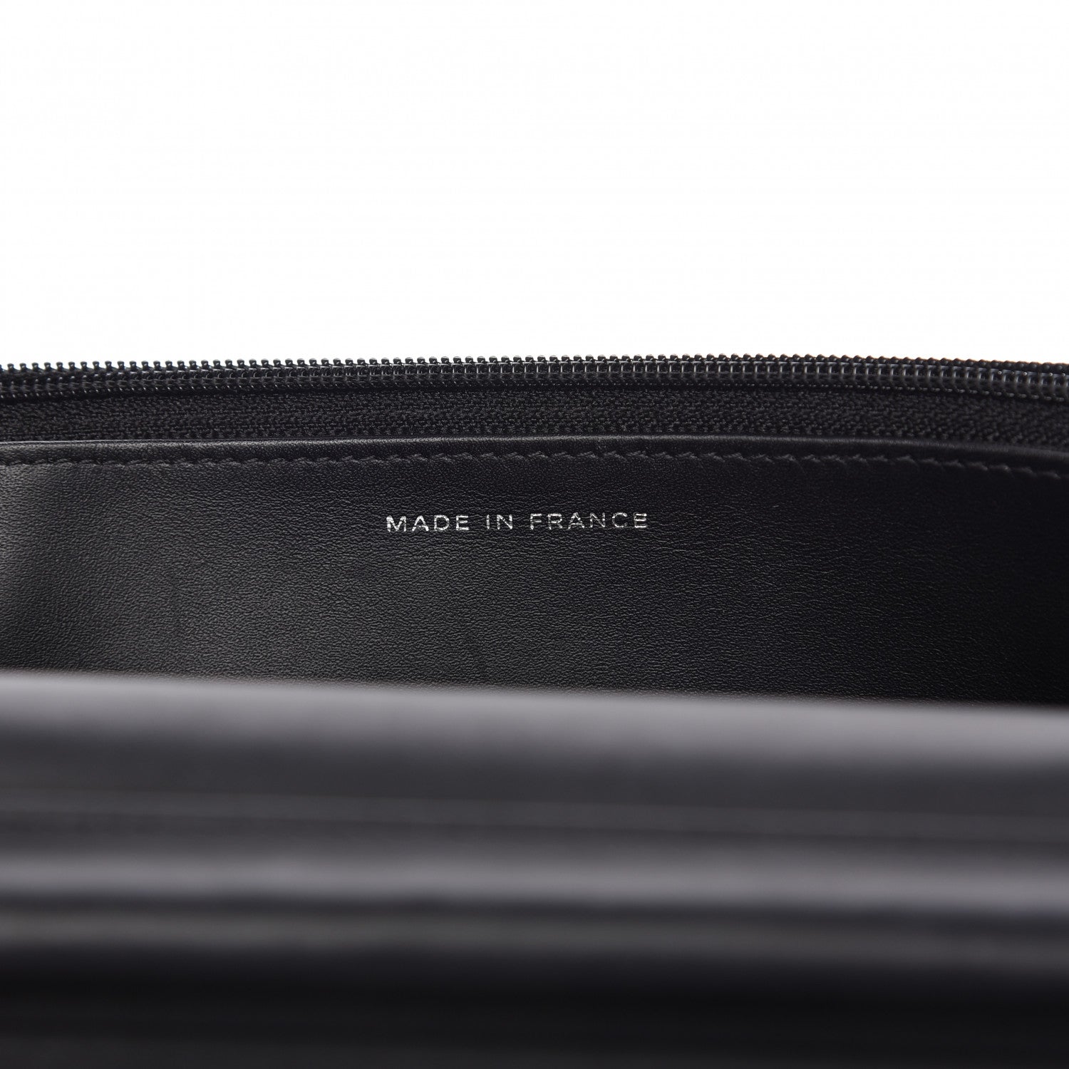 Chanel Caviar Timeless CC Wallet On Chain WOC Black 9 of 11
