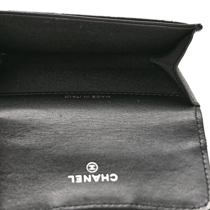 Chanel Aged Calfskin Quilted Reissue Flap Card Holder So Black 4 of 12