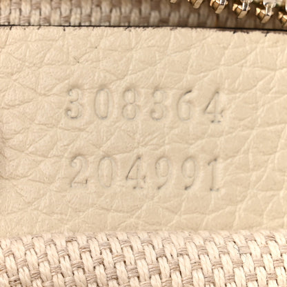 Gucci Pebbled Calfskin Small Soho Disco Bag Off White 7 of 15