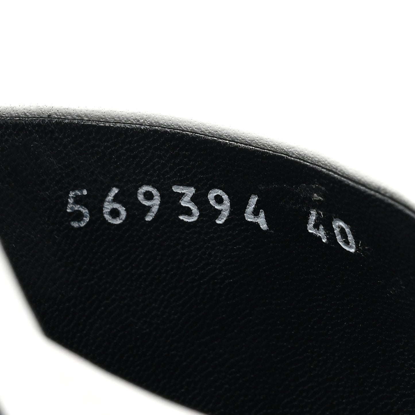 Soft Nappa BB Square Knife Pointed Toe 40mm Mules 40 White