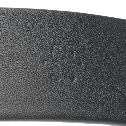 Chanel Calfskin Paris Button CC Belt 85 34 Black 7 of 8