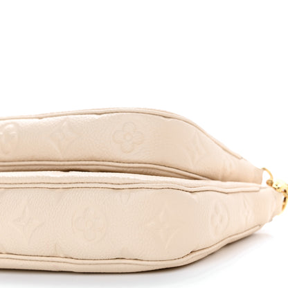 Louis Vuitton Empreinte Monogram Giant Multi Pochette Accessories Cream 10 of 10