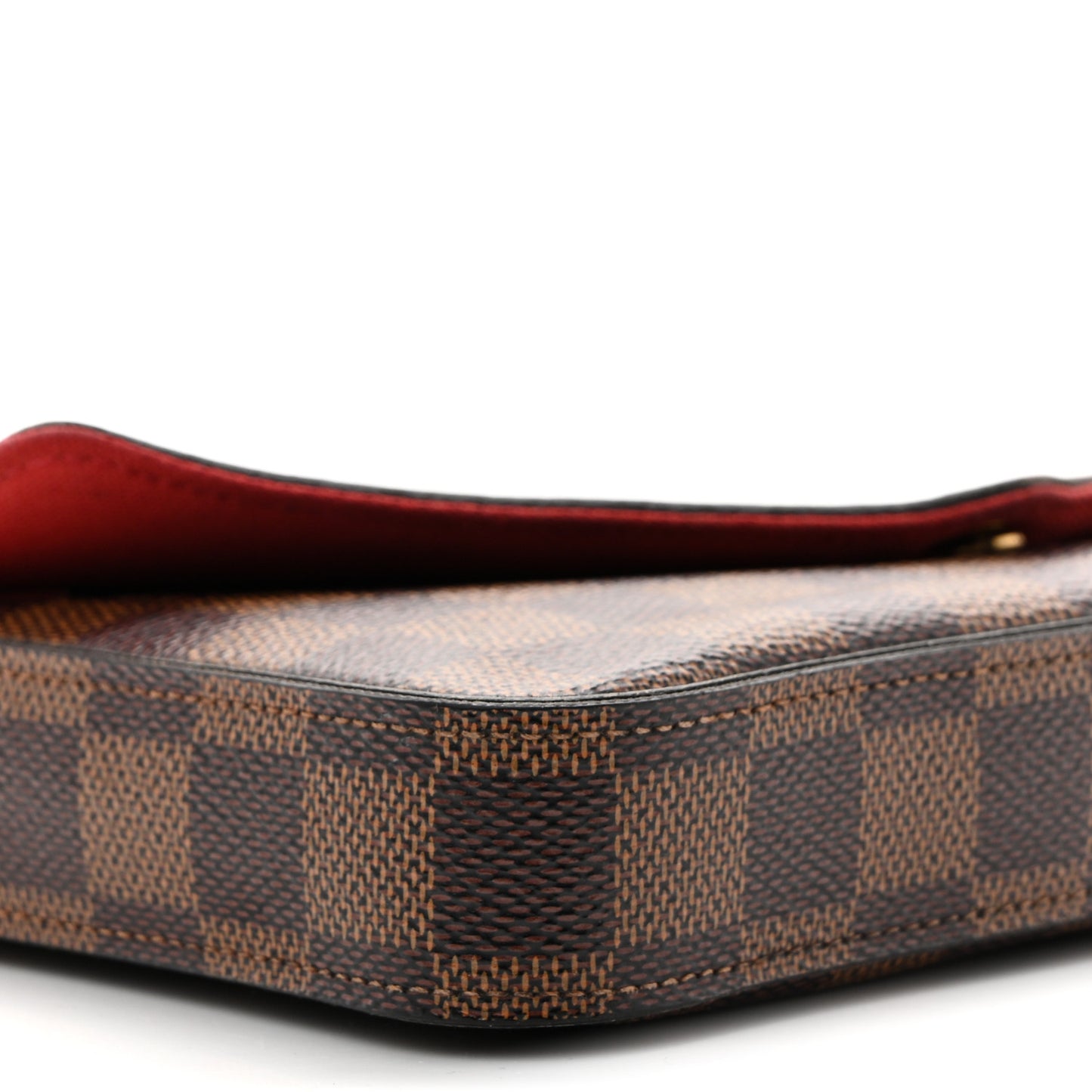 Damier Ebene Pochette Felicie Chain Wallet