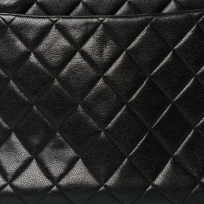 Chanel Caviar Quilted Sun Medallion Shoulder Bag Black 8 of 16