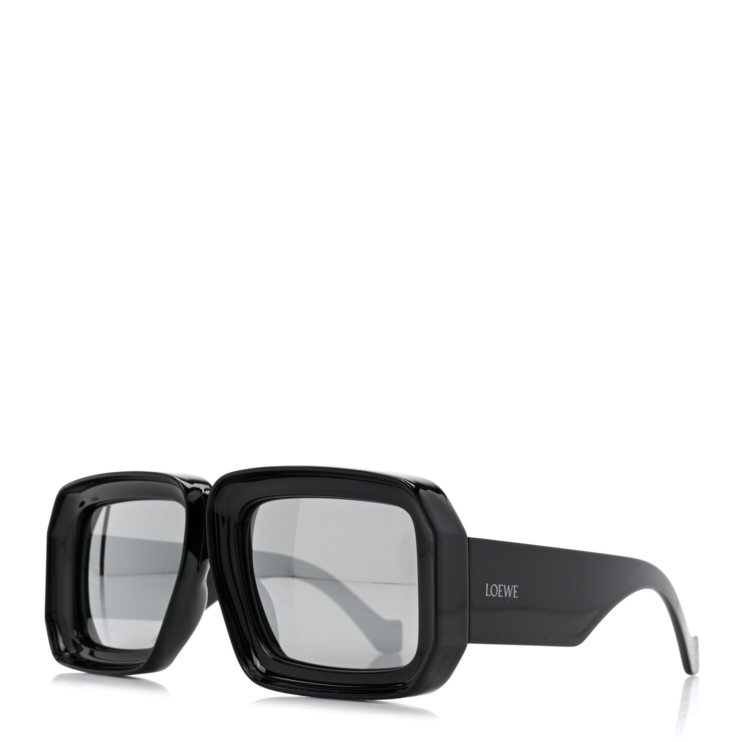 Loewe Acetate Paula's Ibiza Dive In Mask Sunglasses LW40064U Black Silver 1 of 7