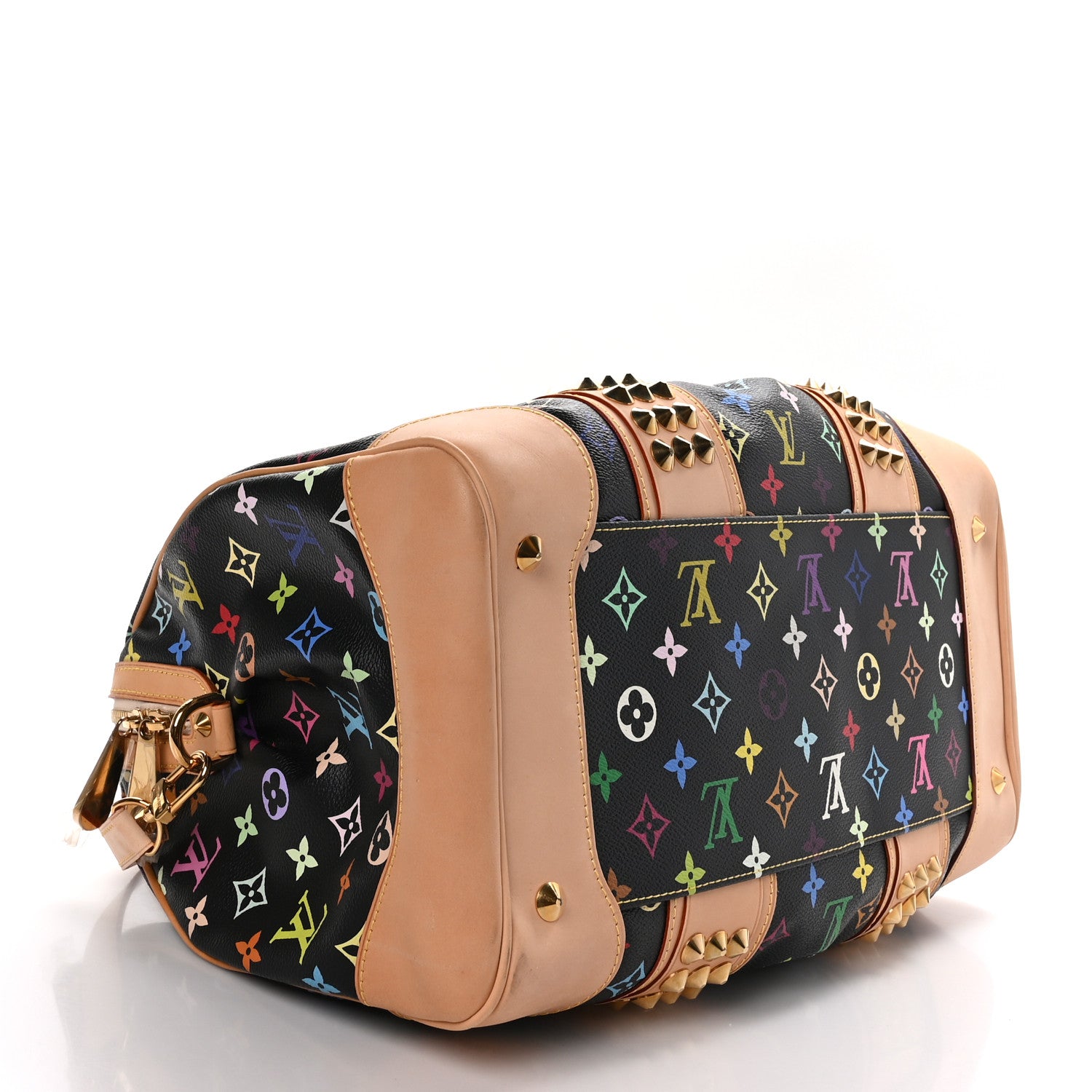 Louis Vuitton Monogram Multicolor Courtney GM Black 4 of 12