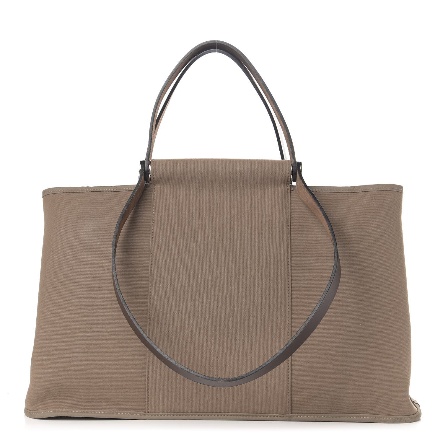 Hermes Toile Cabag 39 Etoupe 1 of 15