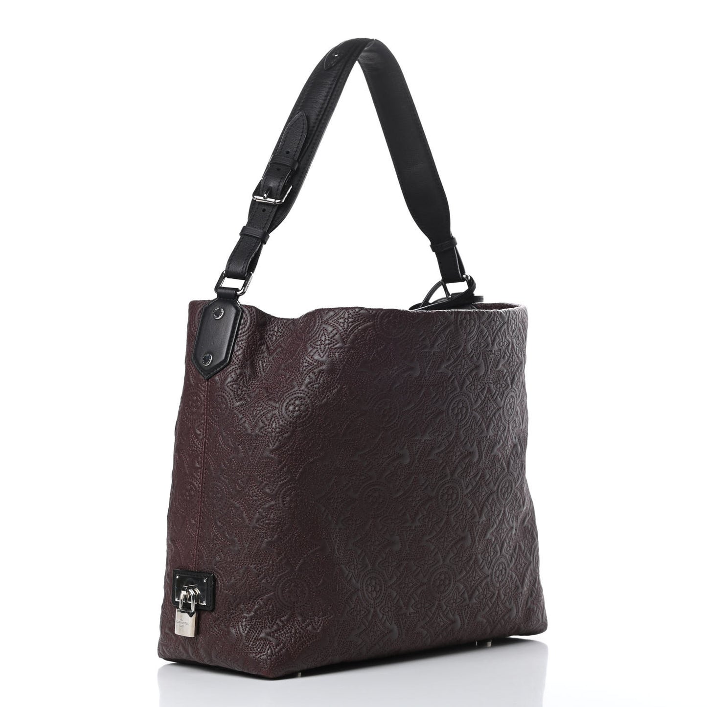 Monogram Lambskin Antheia Hobo PM Chocolat