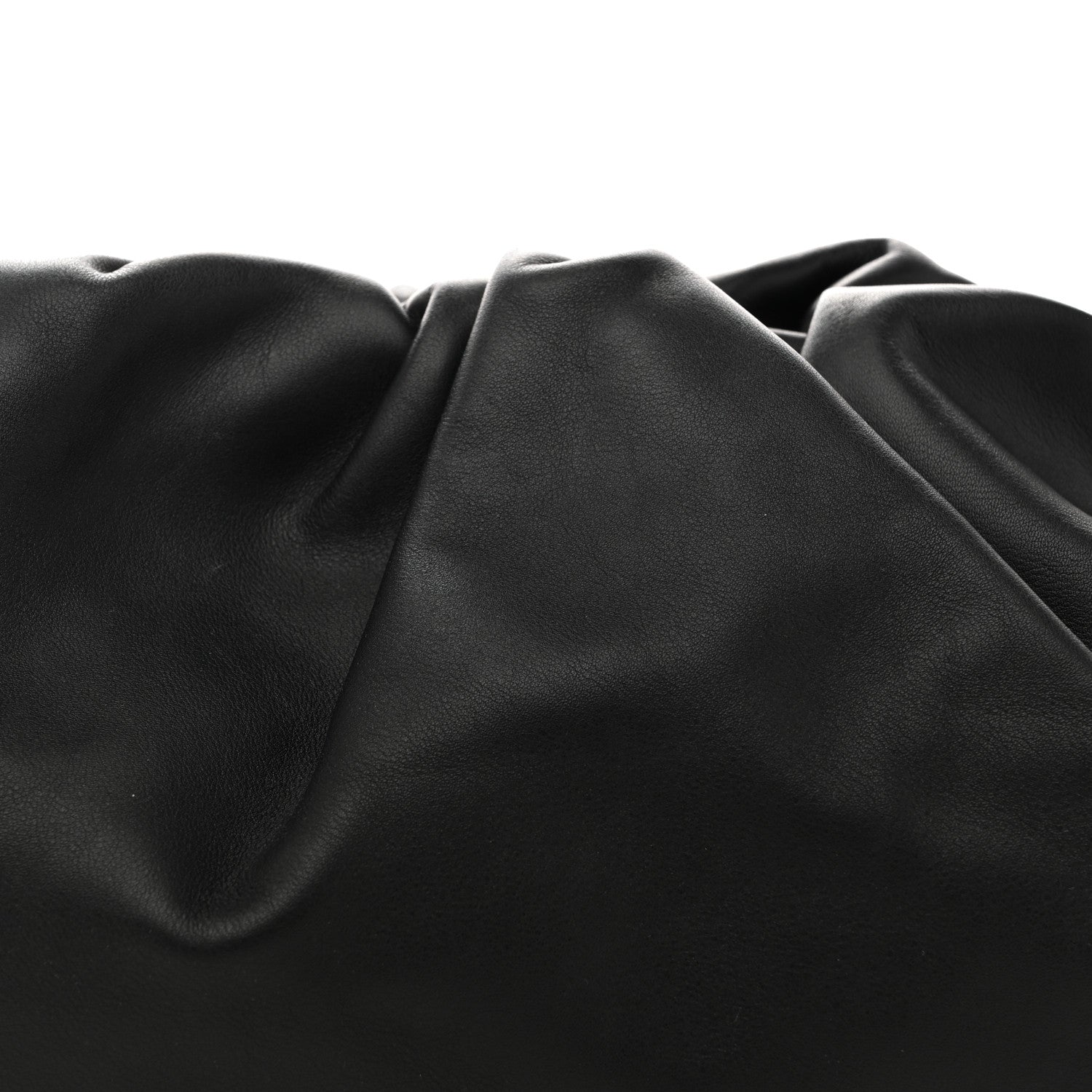 Bottega Veneta Smooth Butter Calf The Pouch Oversized Clutch Black 8 of 10