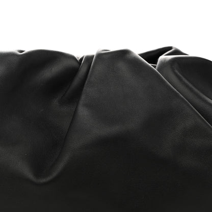 Bottega Veneta Smooth Butter Calf The Pouch Oversized Clutch Black 8 of 10