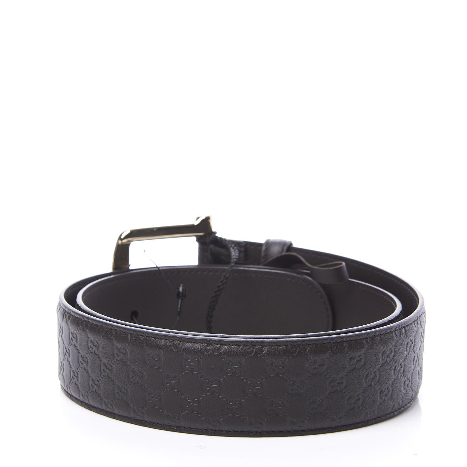 Gucci Soft Microguccissima Margaux Calfskin Belt 85 34 Testa di Moro 2 of 6